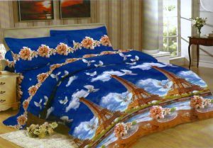 Harga Lady Rose Bed Cover Eiffel Tower 180