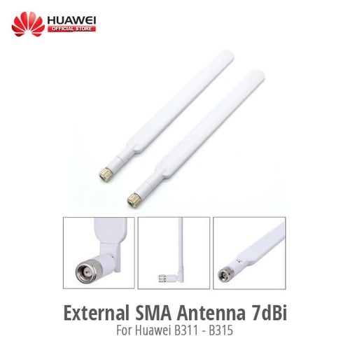 Antena Home Router Huawei B310 B311 B315 Port SMA Jack 7dBi Original