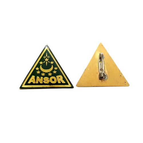 Lencana Pin Logo Ansor Emblem Banom NU