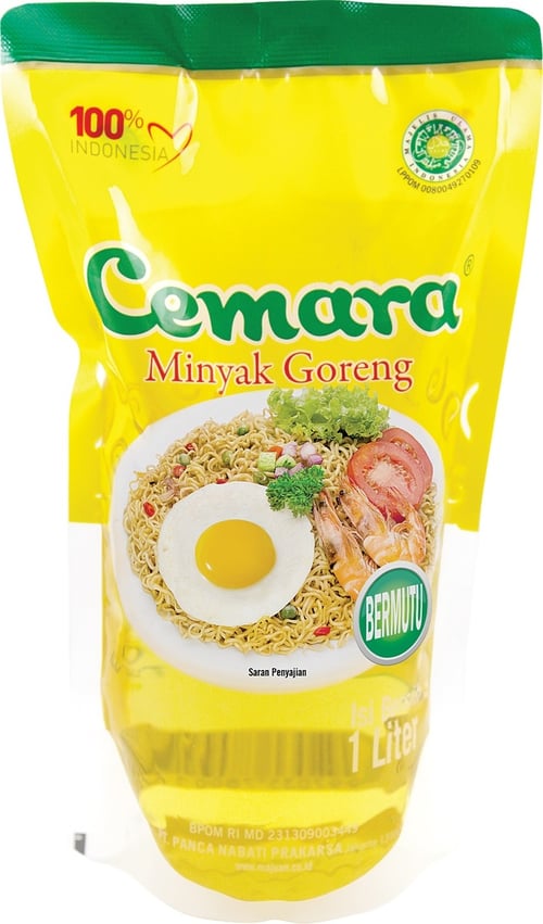CEMARA Minyak Goreng Pouch 1 L - 1 Ctn