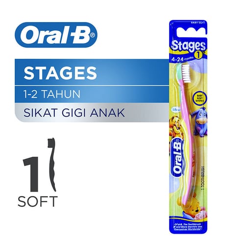 ORAL B Sikat Gigi Stages 1