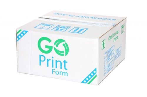 GO PRINT Continuous Form Polos K2 PM 9.5 x 11 Inch Isi 500 Set
