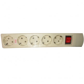 UTICON ST158 Multisocket 5 Lubang With Swtich (Tanpa Kabel)