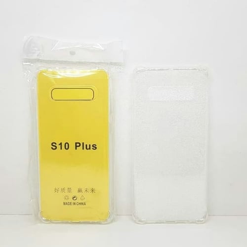 Softcase Samsung Galaxy S10 Plus S10+ Silicon Clear Case Anti Crack