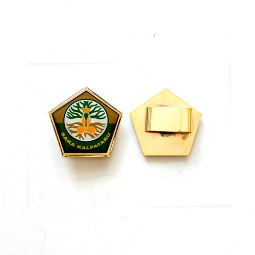 Kepala Ring Tali Hasduk Pramuka Logo Satuan Karya Kalpataru Gerakan Pramuka