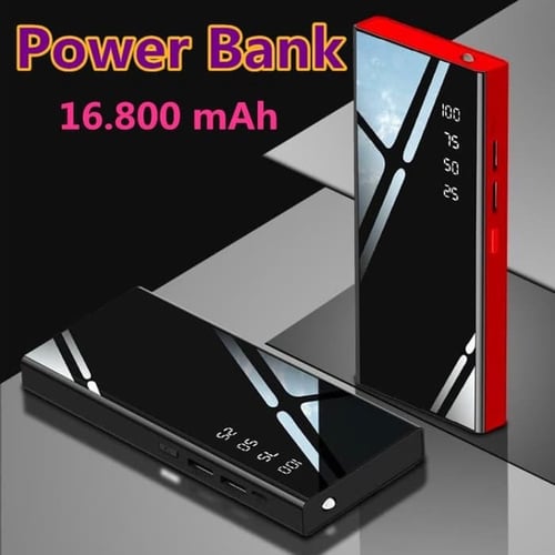 Power Bank 16.800 mAh / Power Bank Universal Charger - Hitam