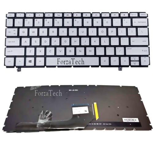 Keyboard HP Envy 13-D 13-D000 13-D100 13-D051TU Silver US Backlight.