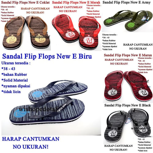Sandal Original Flip Flops New E