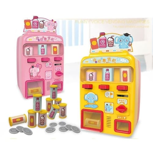 Mainan Anak - Fun Voice Vending Machine Mesin Penjual Minuman