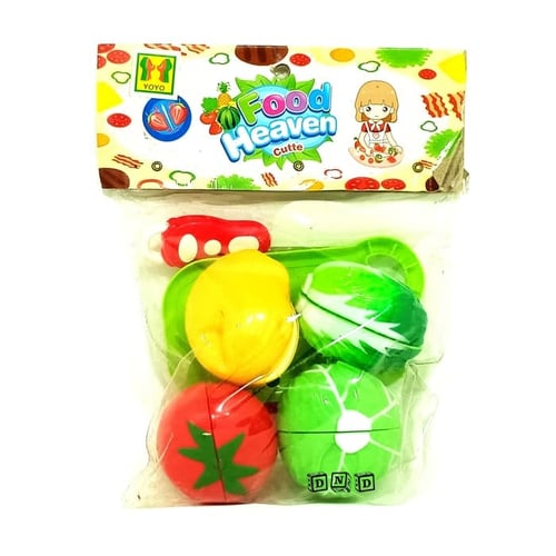 Mainan Anak - Food Heaven Sayur Potong Set 4 Pcs RZ920-7
