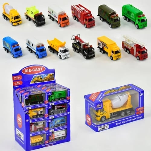 Mainan Anak - Die Cast Metal Truck World Car Mobil Truk