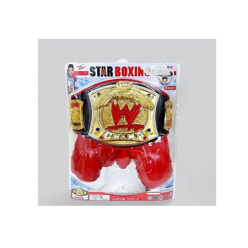 Mainan Anak Laki Laki - Star Boxing Petinju Sabuk Champion Boxer Tinju