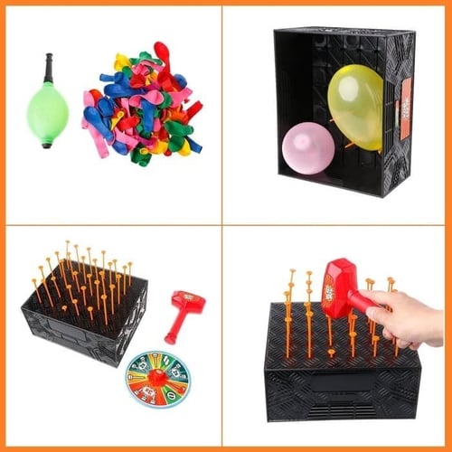 Mainan Anak - Family Game Blast Box Permainan Memecahkan Balon