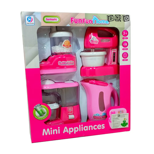 Mainan Anak - FunFun Home Mini Appliances House Hold Coffee Maker