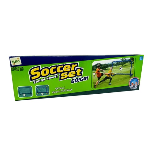 Mainan Anak - Soccer Set Go Funny sport Gawang Main Sepak Bola