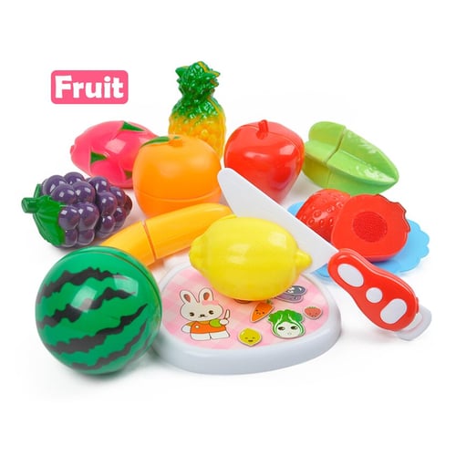 Mainan Anak - Fruit Vegetable Cut Buah Potong Isi 13 Pcs 3220A