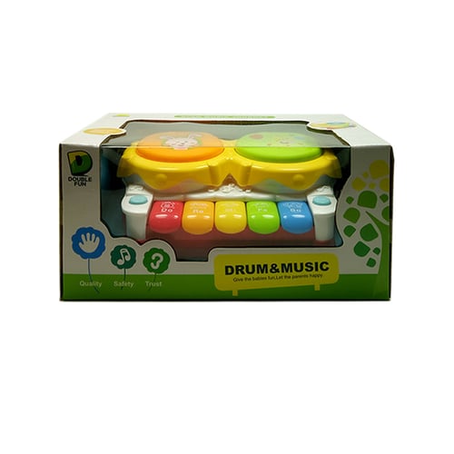 Mainan Anak - Open Music Journey Hand Drum Music Piano Keyboard MP103