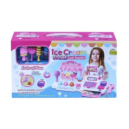 Mainan Edukatif / Edukasi Anak - Ice Cream Store Cash Register Kasir