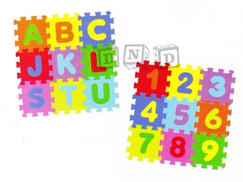 Mainan Edukatif / Edukasi Anak - Evamat Evamats Alphabet Abjad Kids