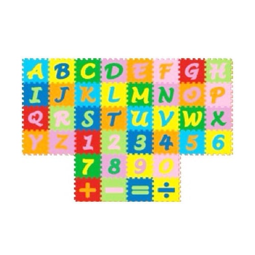 Puzzle Matras / Evamats / Evamat / Alphabet Angka Simbol - Tikar Anak