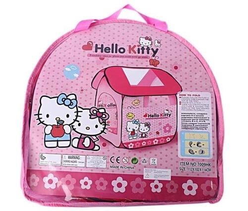 Mainan Anak - Tenda Rumah Karakter Hello Kitty Mandi Bola / House Tent