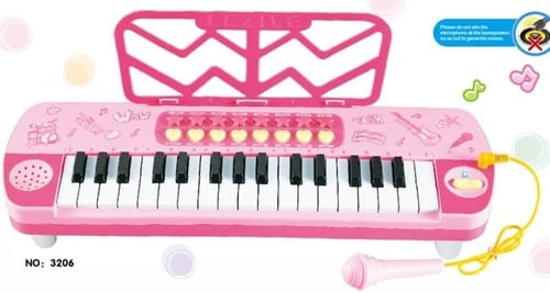 Mainan Edukatif / Edukasi Anak - Little Musician Piano Microphone Mic