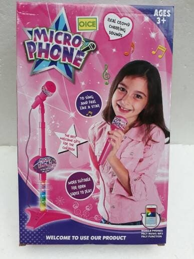 Mainan Edukatif / Edukasi Anak Perempuan - Mic Microphone Super Voice