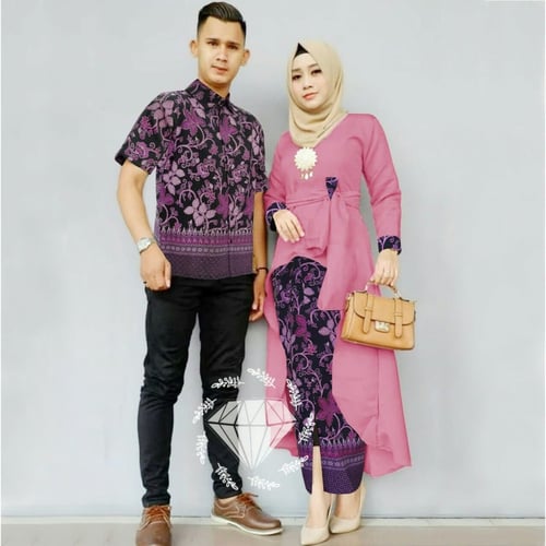 New Arrival Batik Couple Balotelli Cp.Harum Batik Pink Ro