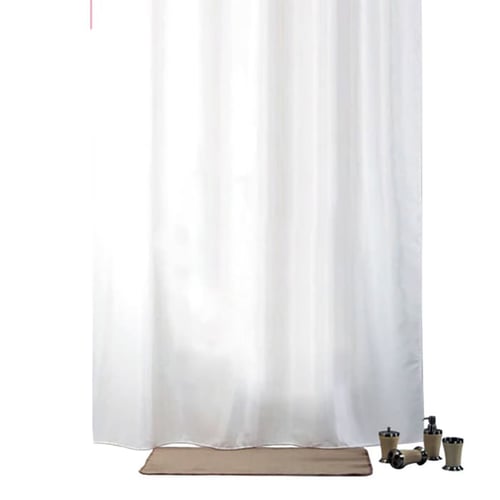 FANTASY Polos Tirai Shower Textile Polyester 180X200Cm
