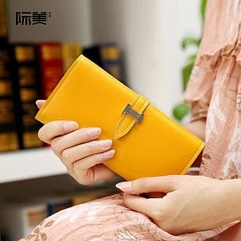 New Arrival Dompet Wanita Kulit Kuning Lemon Dompet Tiffany Import Multifungsi Fs