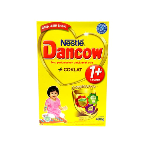 Dancow 1+ Coklat 400 Gr