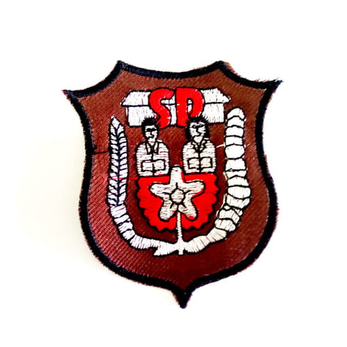 Emblem Badge Logo Sekolah Dasar Bordir Sekolah - Emblem Patch Logo SD