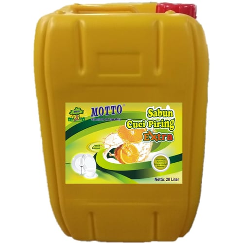HARPINDO Motto Sabun Cuci Piring Extra Busa (Dishwashing) 20 Liter