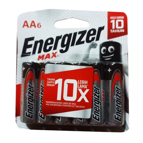 ENERGIZER Max Battery AA Isi 6