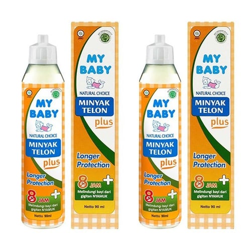 My Baby Minyak Telon Plus Longer Protection 90 ML - 2 Pcs