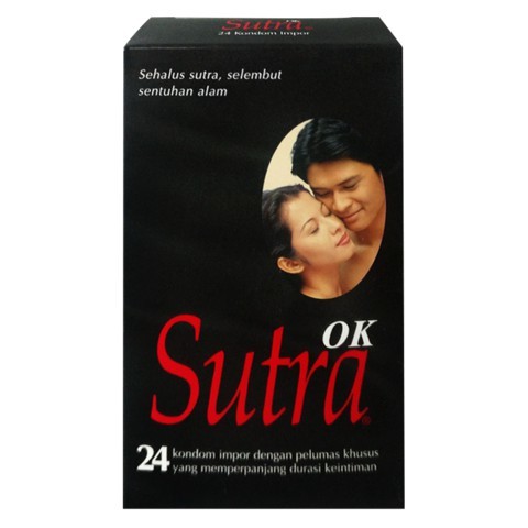 SUTRA Kondom Ok Black 24pcs