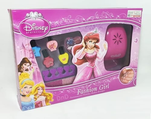 Fashion Girl Disney Pricess Nail Art Kutek - Kids Toys