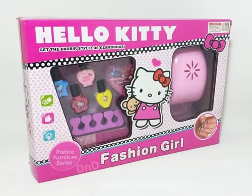 Fashion Girl Hello Kitty Nail Art Kutek - Girl Toys