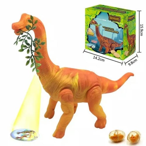 Brachiosaurus Dinosaurus Egg Dino Bertelur Proyektor - Kids Toys