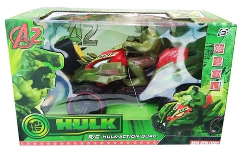 RC Hulk Action Quad Mobil ATV Remote Control Avengers - Kids Toys