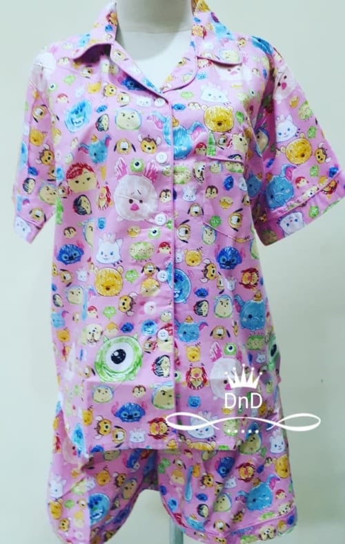 Pajamas Tsum Tsum Disney Piyama - Piyama Dewasa