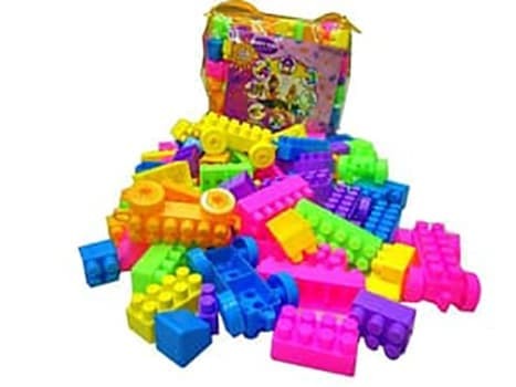 Happy Kids Block Lego Building Blok Isi 126 Pcs - Kids Toys