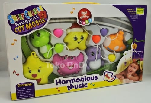 Harmoniouus Music Sweet Cuccles Kerincingan Besar Rattle - Kids Toys