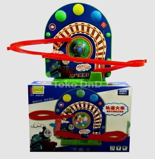 Thomas Magic Magnetic Track Hero of Train Lampu Music - Kids Toys