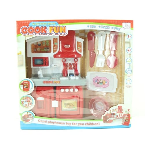 Cook Fun Kitchen Set Play Toy Masak Masakan - Kids Toys