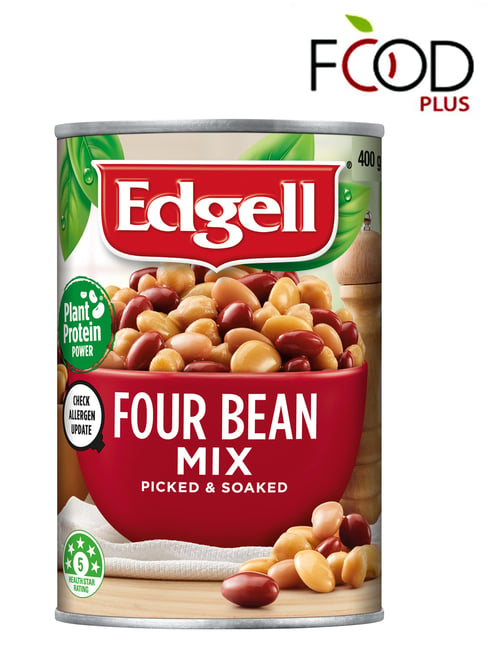Edgell Four Bean Mix (Campuran Kacang dalam Kaleng) 400gr