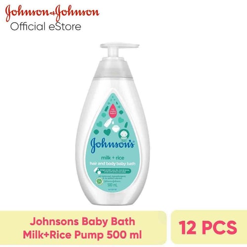 Johnson & johnson Official Store Jual JOHNSONS Baby Bath Milk+Rice