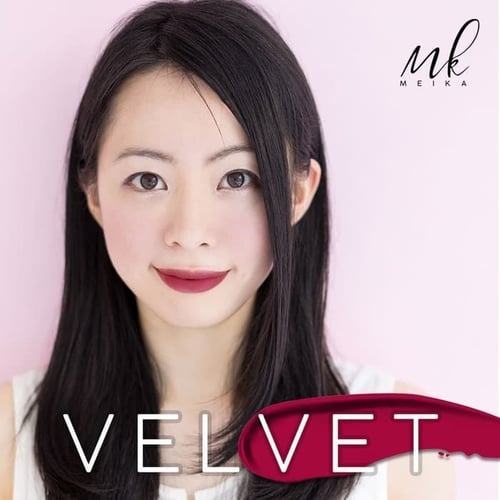 Meika - Variant Velvet - Lipstick / Lipstik Matte Jepang / Japan