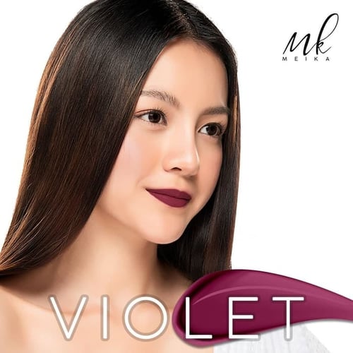 Meika - Variant Violet - Lipstick / Lipstik Matte Jepang / Japan