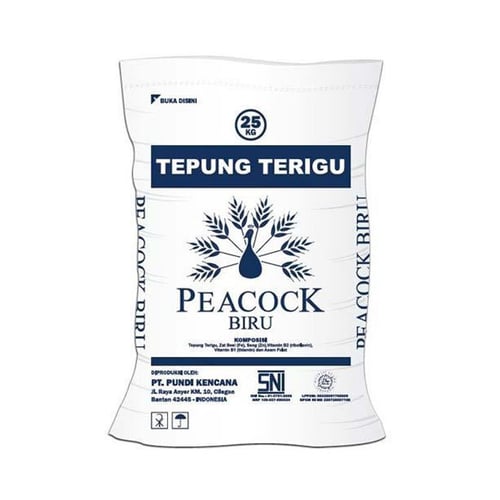 Tepung Terigu Peacock Biru 25Kg